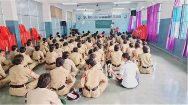CATC-65 (6 UP GIRLS BN PRAYAGRAJ) AT SJS NAINI (DAY-2)