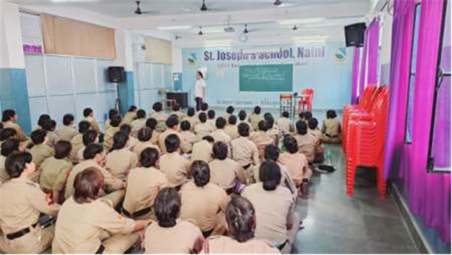 CATC-65 (6 UP GIRLS BN PRAYAGRAJ) AT SJS NAINI (DAY-2)