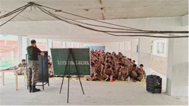 CATC-65 (6 UP GIRLS BN PRAYAGRAJ) AT SJS NAINI (DAY-2)