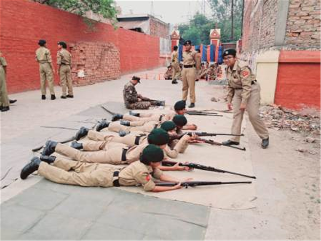 CATC-65 (6 UP GIRLS BN PRAYAGRAJ) AT SJS NAINI (DAY-2)