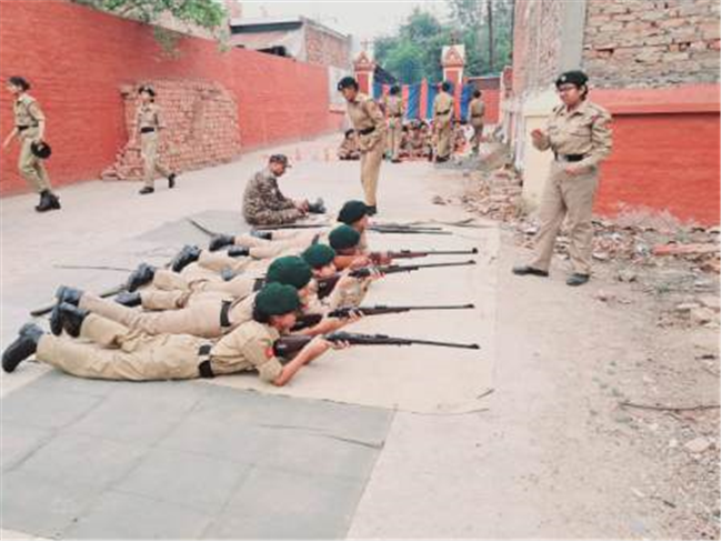 CATC-65 (6 UP GIRLS BN PRAYAGRAJ) AT SJS NAINI (DAY-2)