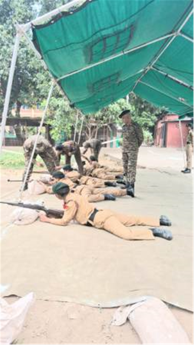 CATC-65 (6 UP GIRLS BN PRAYAGRAJ) AT SJS NAINI (DAY-2)
