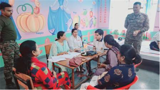 CATC-65 (6 UP GIRLS BN PRAYAGRAJ) AT SJS NAINI (DAY-2)