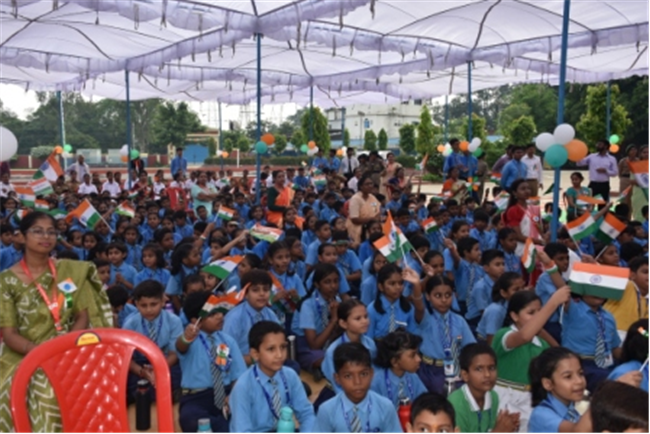 A Colourful Celebration of Our National Festival at St. Joseph’s School, Naini