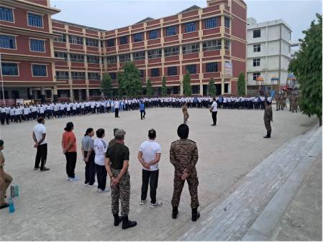 CATC-65 (6 UP GIRLS BN PRAYAGRAJ) AT SJS NAINI (DAY-2)