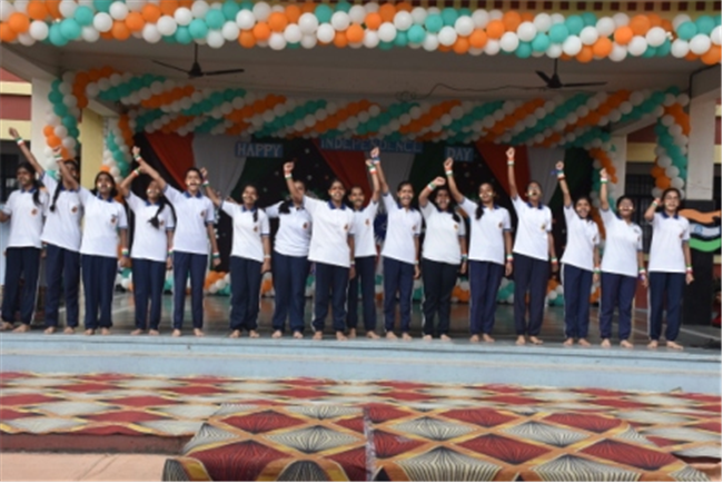 A Colourful Celebration of Our National Festival at St. Joseph’s School, Naini
