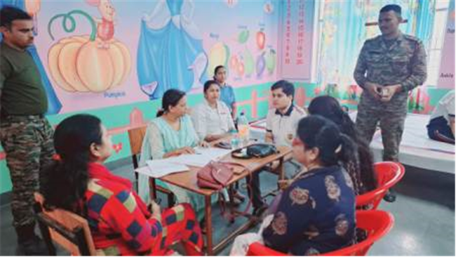 CATC-65 (6 UP GIRLS BN PRAYAGRAJ) AT SJS NAINI (DAY-2)