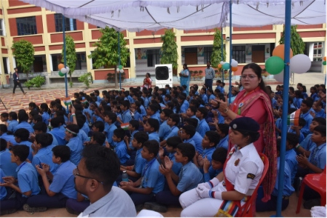 A Colourful Celebration of Our National Festival at St. Joseph’s School, Naini