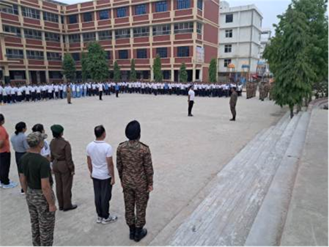 CATC-65 (6 UP GIRLS BN PRAYAGRAJ) AT SJS NAINI (DAY-2)