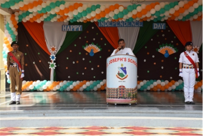 A Colourful Celebration of Our National Festival at St. Joseph’s School, Naini