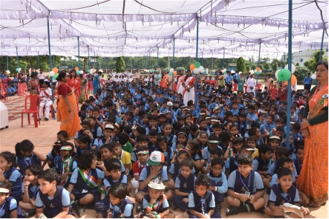 A Colourful Celebration of Our National Festival at St. Joseph’s School, Naini