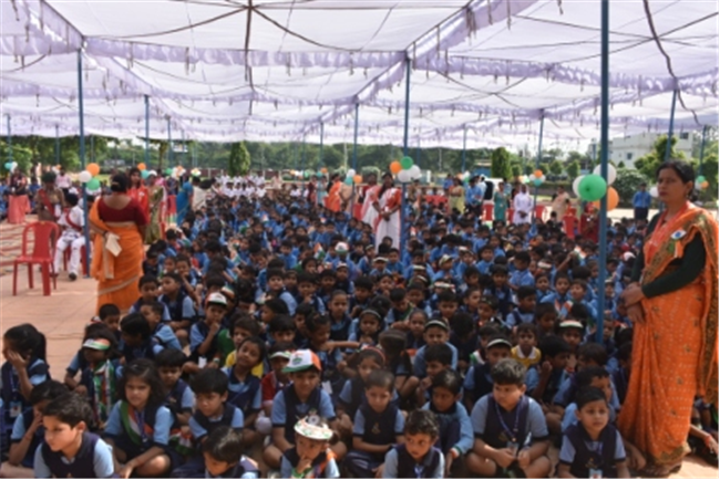 A Colourful Celebration of Our National Festival at St. Joseph’s School, Naini