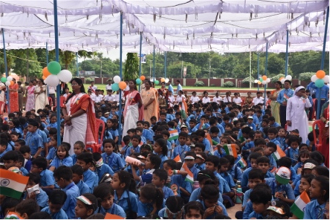 A Colourful Celebration of Our National Festival at St. Joseph’s School, Naini