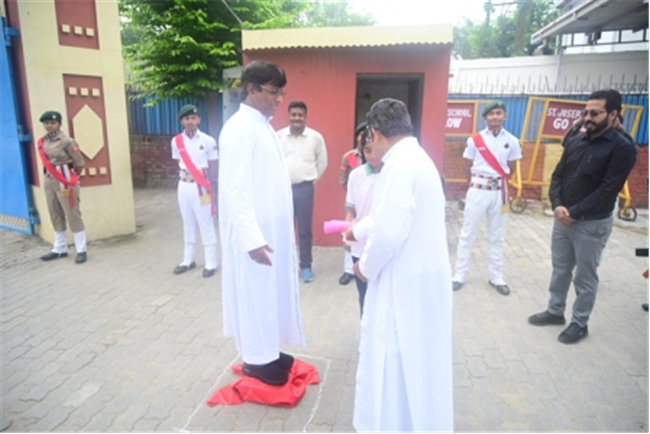 FAREWELL CEREMONY OF REV. FR. JOSEPH SAGAYANATHAN AT SJS NAINI