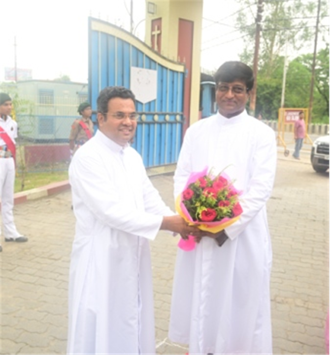FAREWELL CEREMONY OF REV. FR. JOSEPH SAGAYANATHAN AT SJS NAINI