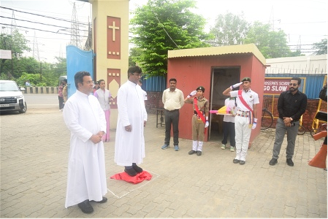 FAREWELL CEREMONY OF REV. FR. JOSEPH SAGAYANATHAN AT SJS NAINI