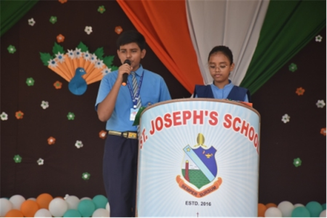 A Colourful Celebration of Our National Festival at St. Joseph’s School, Naini