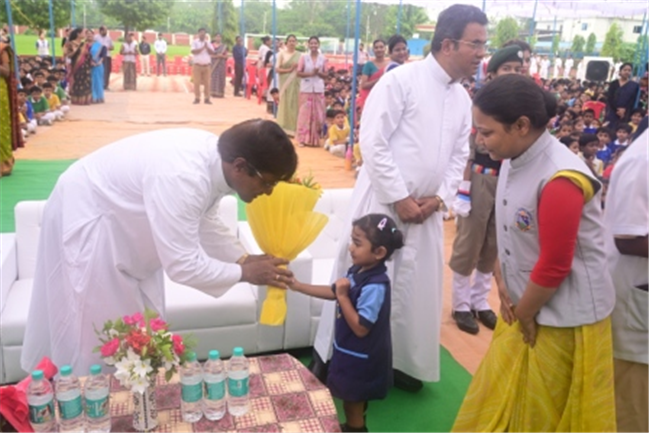 FAREWELL CEREMONY OF REV. FR. JOSEPH SAGAYANATHAN AT SJS NAINI
