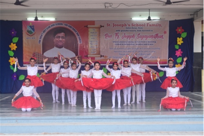 FAREWELL CEREMONY OF REV. FR. JOSEPH SAGAYANATHAN AT SJS NAINI