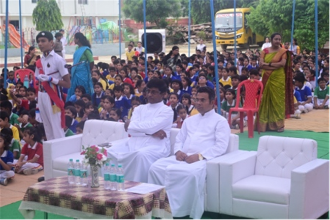 FAREWELL CEREMONY OF REV. FR. JOSEPH SAGAYANATHAN AT SJS NAINI