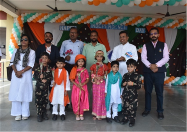 A Colourful Celebration of Our National Festival at St. Joseph’s School, Naini