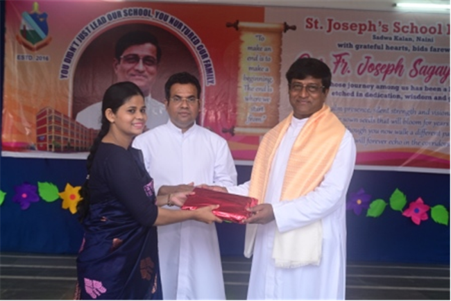 FAREWELL CEREMONY OF REV. FR. JOSEPH SAGAYANATHAN AT SJS NAINI