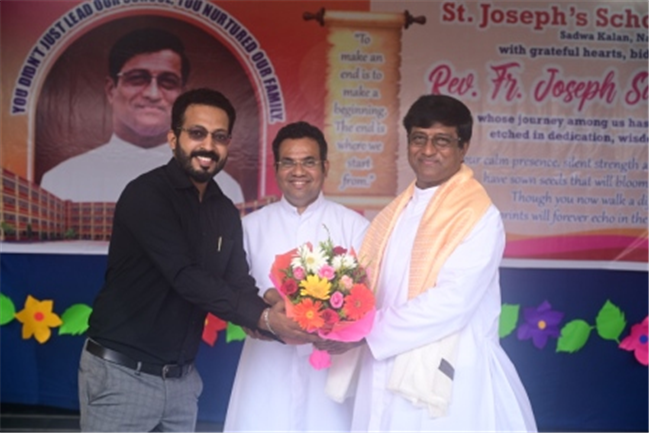 FAREWELL CEREMONY OF REV. FR. JOSEPH SAGAYANATHAN AT SJS NAINI