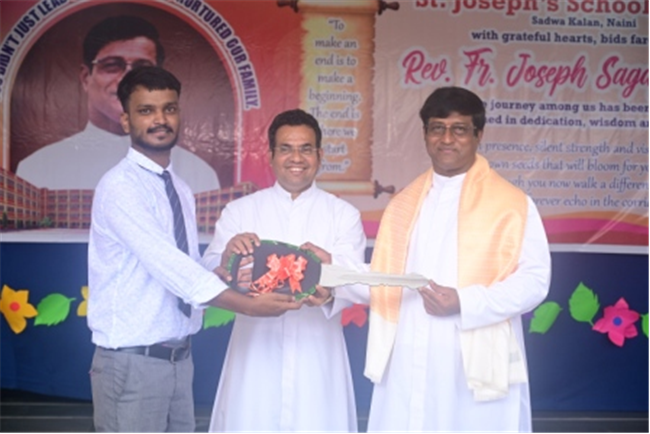 FAREWELL CEREMONY OF REV. FR. JOSEPH SAGAYANATHAN AT SJS NAINI