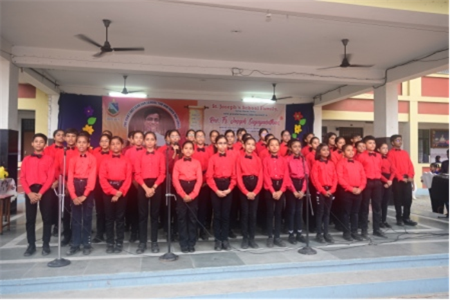 FAREWELL CEREMONY OF REV. FR. JOSEPH SAGAYANATHAN AT SJS NAINI