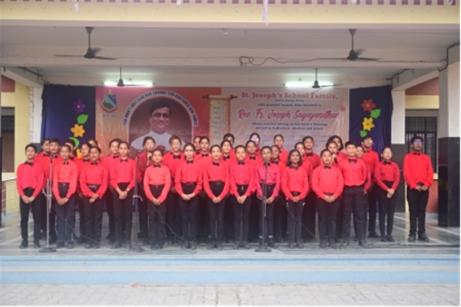 FAREWELL CEREMONY OF REV. FR. JOSEPH SAGAYANATHAN AT SJS NAINI