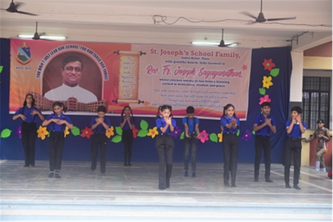 FAREWELL CEREMONY OF REV. FR. JOSEPH SAGAYANATHAN AT SJS NAINI