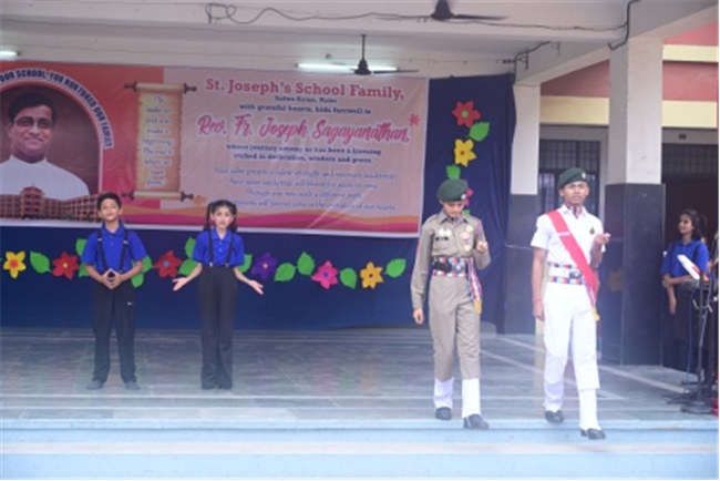 FAREWELL CEREMONY OF REV. FR. JOSEPH SAGAYANATHAN AT SJS NAINI