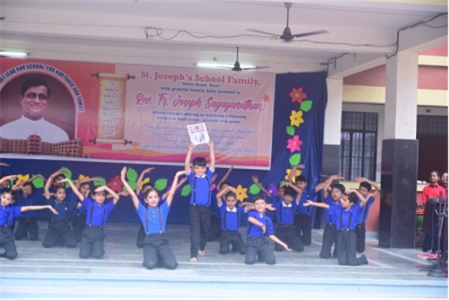 FAREWELL CEREMONY OF REV. FR. JOSEPH SAGAYANATHAN AT SJS NAINI