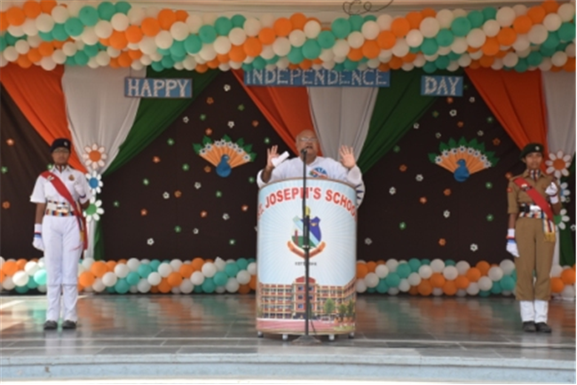 A Colourful Celebration of Our National Festival at St. Joseph’s School, Naini