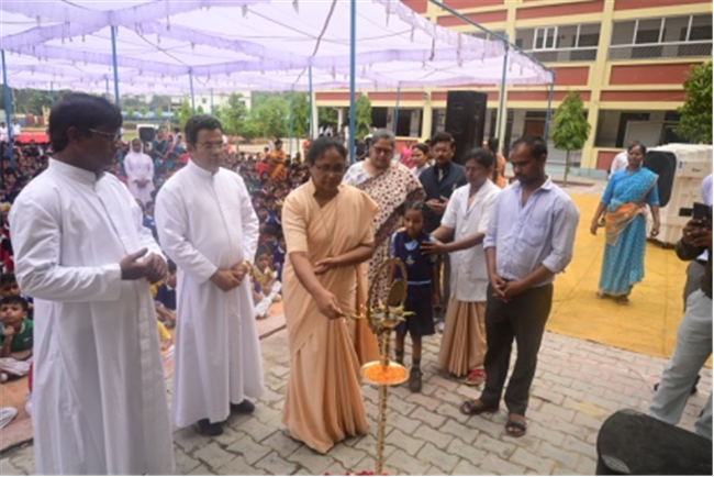 FAREWELL CEREMONY OF REV. FR. JOSEPH SAGAYANATHAN AT SJS NAINI