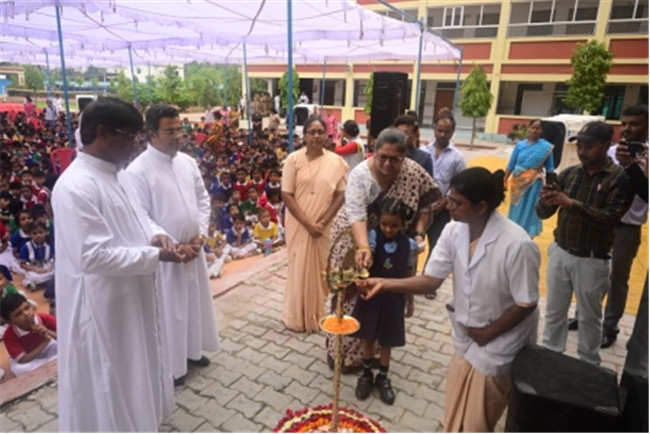 FAREWELL CEREMONY OF REV. FR. JOSEPH SAGAYANATHAN AT SJS NAINI
