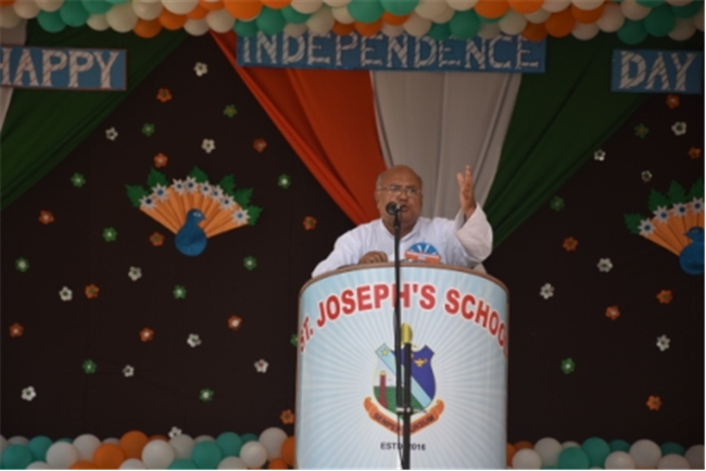 A Colourful Celebration of Our National Festival at St. Joseph’s School, Naini