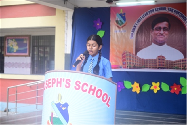 FAREWELL CEREMONY OF REV. FR. JOSEPH SAGAYANATHAN AT SJS NAINI