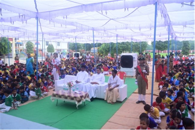 FAREWELL CEREMONY OF REV. FR. JOSEPH SAGAYANATHAN AT SJS NAINI