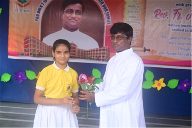 FAREWELL CEREMONY OF REV. FR. JOSEPH SAGAYANATHAN AT SJS NAINI