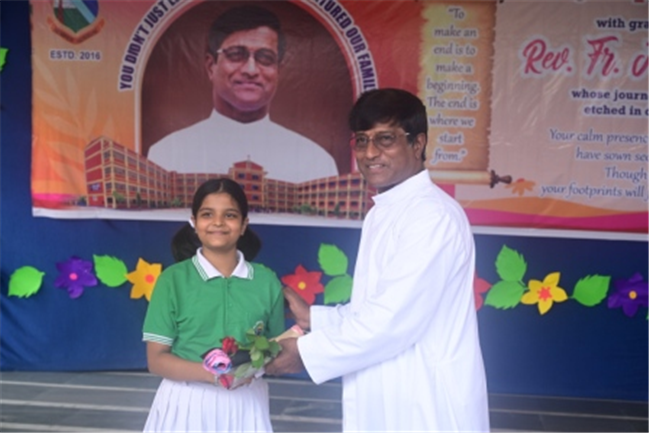 FAREWELL CEREMONY OF REV. FR. JOSEPH SAGAYANATHAN AT SJS NAINI
