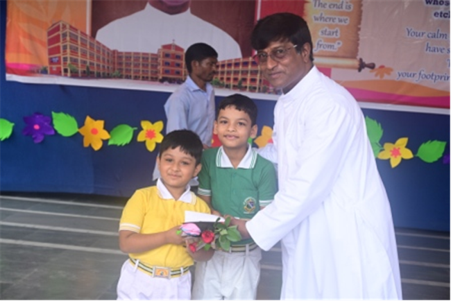 FAREWELL CEREMONY OF REV. FR. JOSEPH SAGAYANATHAN AT SJS NAINI