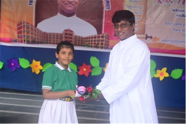 FAREWELL CEREMONY OF REV. FR. JOSEPH SAGAYANATHAN AT SJS NAINI