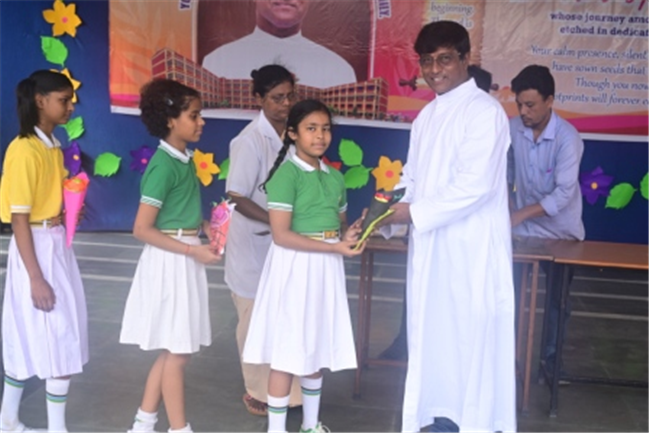 FAREWELL CEREMONY OF REV. FR. JOSEPH SAGAYANATHAN AT SJS NAINI