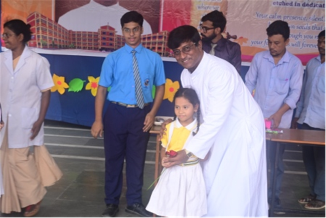 FAREWELL CEREMONY OF REV. FR. JOSEPH SAGAYANATHAN AT SJS NAINI