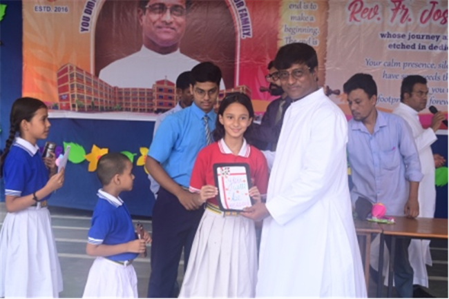 FAREWELL CEREMONY OF REV. FR. JOSEPH SAGAYANATHAN AT SJS NAINI