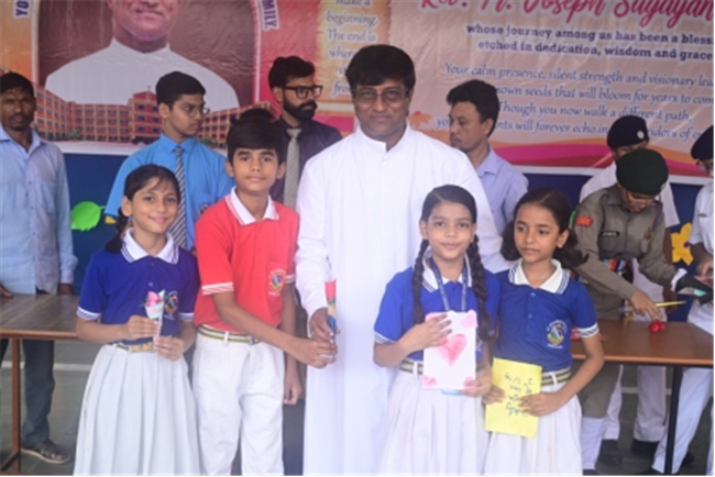 FAREWELL CEREMONY OF REV. FR. JOSEPH SAGAYANATHAN AT SJS NAINI
