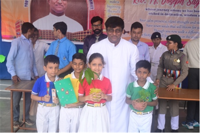 FAREWELL CEREMONY OF REV. FR. JOSEPH SAGAYANATHAN AT SJS NAINI