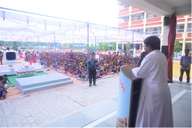 FAREWELL CEREMONY OF REV. FR. JOSEPH SAGAYANATHAN AT SJS NAINI
