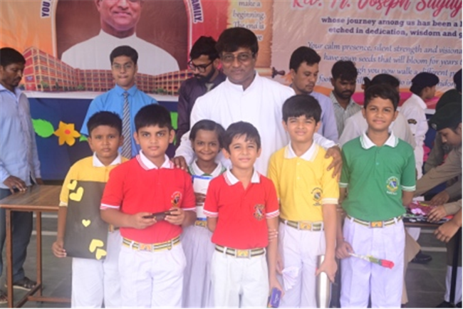 FAREWELL CEREMONY OF REV. FR. JOSEPH SAGAYANATHAN AT SJS NAINI